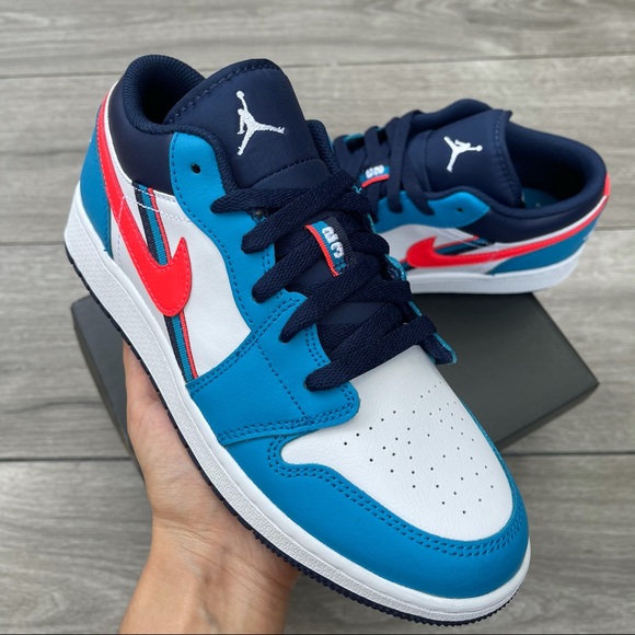 đđ§ĄAir Jordan 1 Low Game Time GSđ§Ąđ - Picture 2 of 7